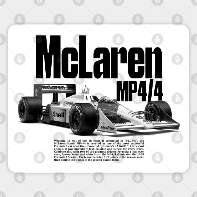 McLaren MP4 Sticker by squat680